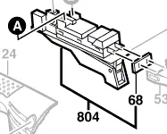 Interrupteur réf. 1 607 000 971 BOSCH